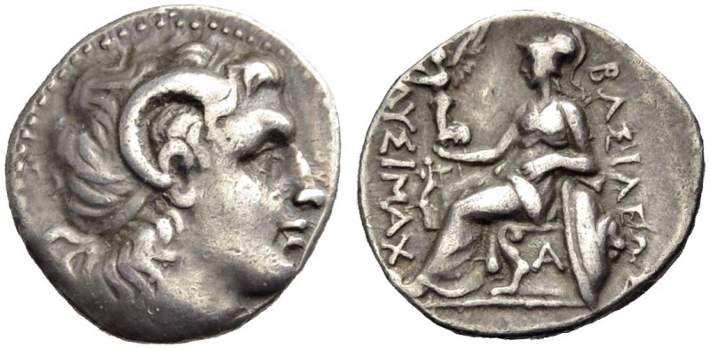 THRAKIEN. KÖNIGE VON THRAKIEN. Lysimachos, 323-281 v. Chr. Drachme, Ephesos, 294...