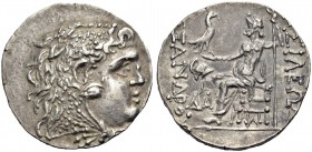 MAKEDONIEN. KÖNIGE VON MAKEDONIEN. Alexander III. der Grosse, 336-323 v. Chr. Tetradrachmon, postum, ca. 175-125 v. Chr. Mesembria.Kopf des Alexander ...