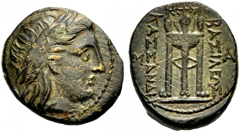 MAKEDONIEN. KÖNIGE VON MAKEDONIEN. Kassandros, 316-297 v. Chr. Bronze. 306-297 v...