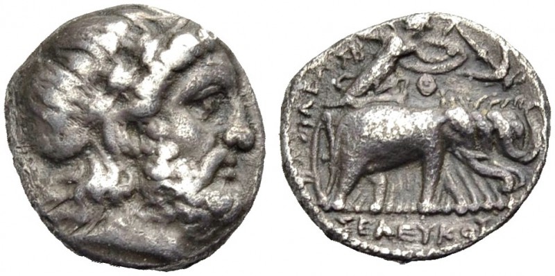KÖNIGREICH DER SELEUKIDEN. Seleukos I. Nikator, 312-280 v. Chr. Drachme, nach 29...