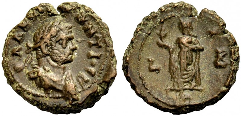 ÄGYPTEN. ALEXANDRIA. Constantius I. Chlorus Caesar, 293-305. Billon-Tetradrachmo...