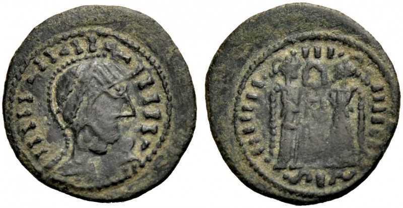 KAISERZEIT. Lokale zeitgenössische Beischläge römischer Münzen. Imitation eines ...