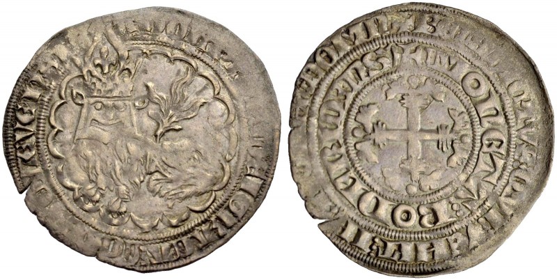 JÜLICH-KLEVE-BERG; KLEVE, GRAFSCHAFT. ADOLPH I., 1368-1394. Botdrager (6 Brabant...