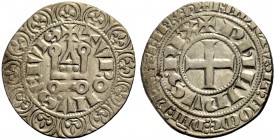 FRANKREICH, SAMMLUNG TOURNOSEN. PHILIPPE III LE HARDI, 1270-1285. Gros tournois (1270-1280). +TVROI IV.S. CIVIS (N ohne Schrägstrich). +PhILIPVS. REX ...