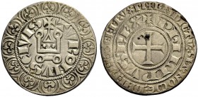 FRANKREICH, SAMMLUNG TOURNOSEN. PHILIPPE III LE HARDI, 1270-1285. Gros tournois (1270-1280). +TVRONVS. CIVIS +PhILIPVS. REX 3,73 g. +TVRONVS.CIVIS +Ph...