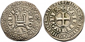 FRANKREICH, SAMMLUNG TOURNOSEN. PHILIPPE IV LE BEL, 1285-1314. Gros tournois à l'O rond. +TVRONVS CIVIS (Punkt in der Mitte des N). +PhILIPPVS REX (X ...