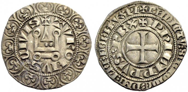 FRANKREICH, SAMMLUNG TOURNOSEN. PHILIPPE IV LE BEL, 1285-1314. Gros tournois à l...