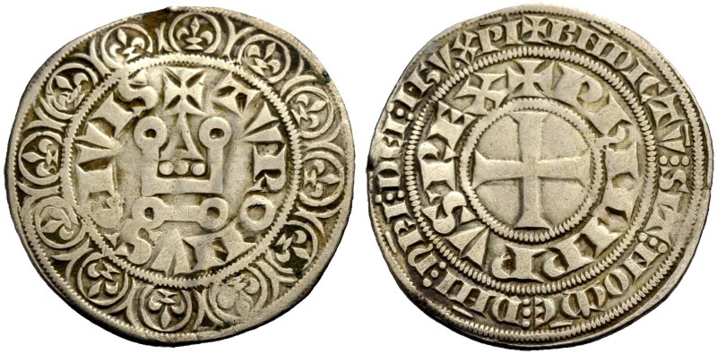 FRANKREICH, SAMMLUNG TOURNOSEN. PHILIPPE IV LE BEL, 1285-1314. Gros tournois à l...