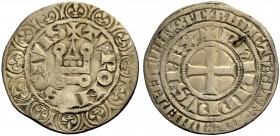 FRANKREICH, SAMMLUNG TOURNOSEN. PHILIPPE IV LE BEL, 1285-1314. Gros tournois à l'O rond. +TVRONVS (Dreispitz) CIVIS +PhILIPPVS (Dreispitz) REX 3,67 g....
