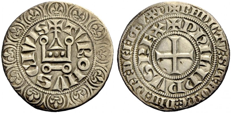 FRANKREICH, SAMMLUNG TOURNOSEN. PHILIPPE IV LE BEL, 1285-1314. Gros tournois à l...