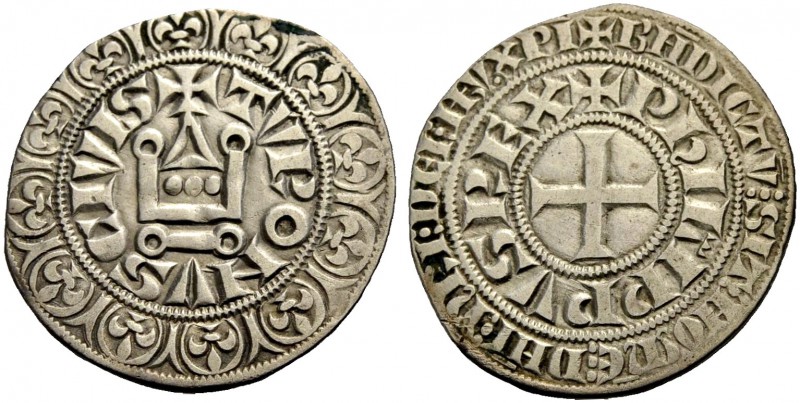 FRANKREICH, SAMMLUNG TOURNOSEN. PHILIPPE IV LE BEL, 1285-1314. Gros tournois à l...