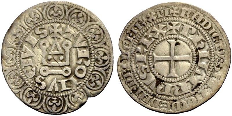 FRANKREICH, SAMMLUNG TOURNOSEN. PHILIPPE IV LE BEL, 1285-1314. Gros tournois à l...