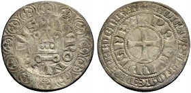 FRANKREICH, SAMMLUNG TOURNOSEN. PHILIPPE IV LE BEL, 1285-1314. Gros tournois à l'O rond. +TVRONV.S. CIVIS (N mit Punkt in der Mitte). +PhILIPPVS REX (...