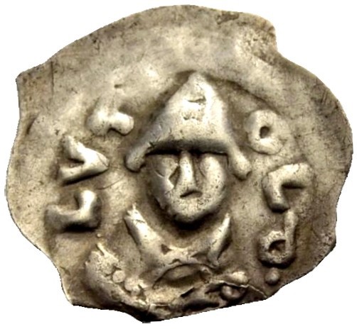 SCHWEIZ. BASEL, BISCHÖFLICHE MÜNZSTÄTTE. LÜTOLD VON RÖTTELN, 1238-1249. Vierzipf...