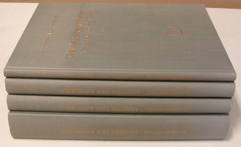 MITTELALTERLICHE UND NEUZEITLICHE NUMISMATIK. DANNENBERG, H. Die Deutschen Münze...