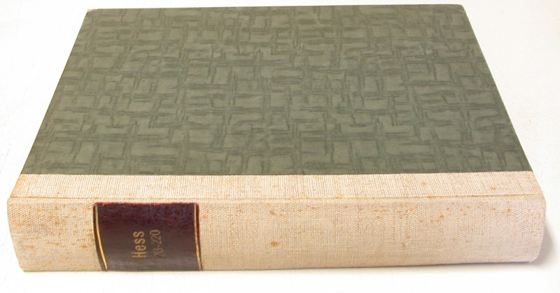 AUKTIONSKATALOGE UND VERKAUFSLISTEN. HESS NACHF., ADOLPH, Frankfurt a. M. Auktio...