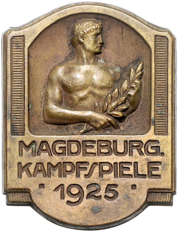 Deutsche Ausgaben mit regionaler Zuordnung. 
Magdeburg. Magdeburger Kampfspiele...