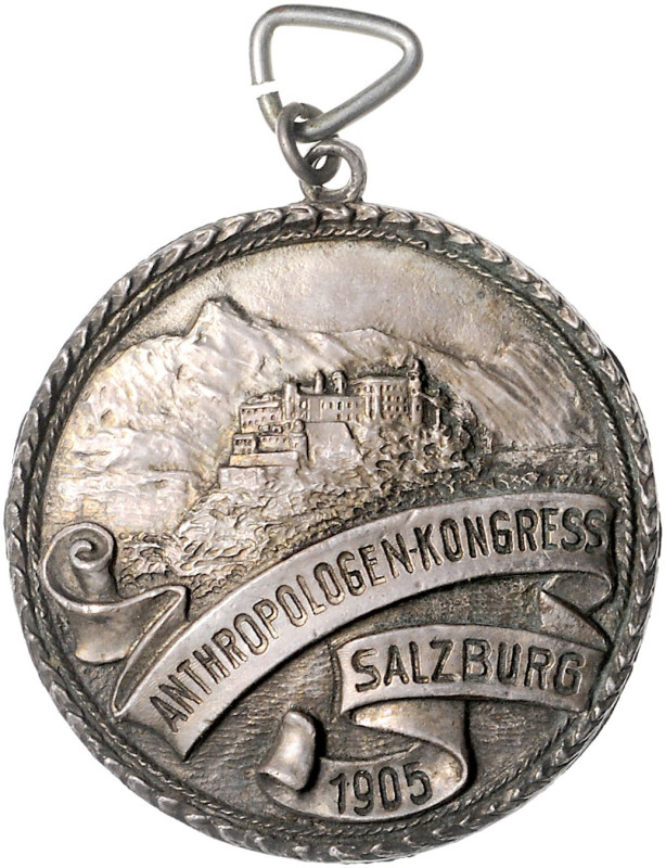 Ausländische Ausgaben. 
Österreich. Salzburg. Anthropologen-Kongress 1905, Meta...