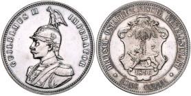 Deutsch-Ostafrika. 1 Rupie 1890. Jaeger&nbsp;N&nbsp;713. .
