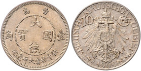 Kiautschou. 10 Cent 1909. Jaeger&nbsp;730. .