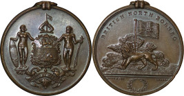 British North Borneo, Great Britain Colonial. Victoria Æ Medallion. 1897-1916.