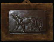 France. Æ Plaque by Antoine-Louis Barye (1795-1875).