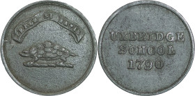 Great Britain, Uxbridge. Unofficial Zi Farthing. 1790.