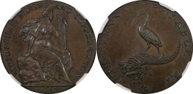 GREAT BRITAIN, Warwickshire CU 1/2d. Conder Token. 1792.
