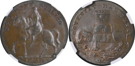 Great Britain, Warwickshire. Coventry CU Halfpenny. 1793.