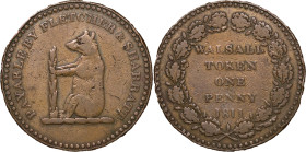 Great Britain. Walsall CU Penny Token. 1811.