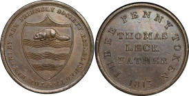 Great Britain. Beverley, Yorkshire CU Three Pence Token. 1813.