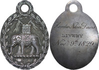 Great Britain, London. The Worshipful Company of Cutlers AR Livery Medal. 1829.