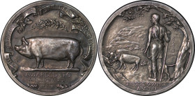 Great Britain, National Pig Breeders Association AR Medallion. 1922.