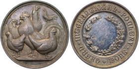 GREAT BRITAIN. Grand International AR Poultry Show Prize Medallion. 1923.