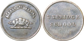 Great Britain, Uxbridge. Unofficial CU Farthing. 1840-1865.