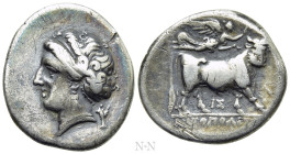 CAMPANIA. Neapolis. Nomos - Didrachm (Circa 275-250 BC)