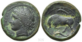 SICILY. Syracuse. Agathokles (317-289 BC). Ae Hemilitron