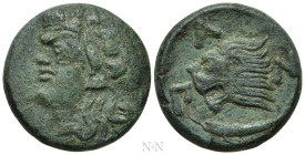 CIMMERIAN BOSPOROS. Pantikapaion. Ae (Circa 310-304/3 BC)
