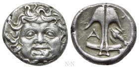 THRACE. Apollonia Pontika. Tetrobol (425-375 BC)