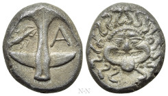 THRACE. Apollonia Pontika. Drachm (Late 5th-4th centuries BC)