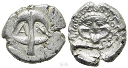 THRACE. Apollonia Pontika. Drachm (Late 5th-4th centuries BC)