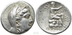 THRACE. Byzantion. Tetradrachm (Circa 240-220 BC). Meniskos, magistrate