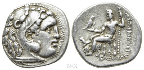 KINGS OF THRACE (Macedonian). Lysimachos (305-281 BC). Drachm. Kolophon
