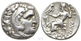 KINGS OF THRACE (Macedonian). Lysimachos (305-281 BC). Drachm. Kolophon. In the name of Alexander III of Macedon