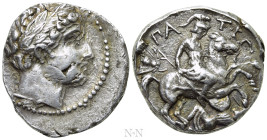 KINGS OF PAEONIA. Patraos (Circa 335-315 BC). Tetradrachm. Astibos or Damastion mint
