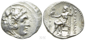 KINGS OF MACEDON. Alexander III 'the Great' (336-323 BC). Drachm. Lampsakos(?)