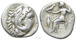KINGS OF MACEDON. Alexander III 'the Great' (336-323 BC). Drachm. Lampsakos