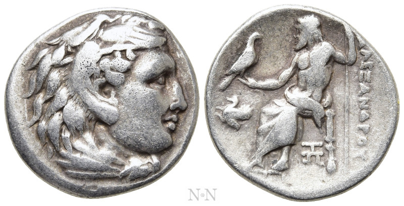 KINGS OF MACEDON. Alexander III 'the Great' (336-323 BC). Drachm. Abydos. 

Ob...