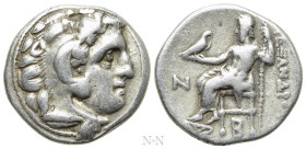 KINGS OF MACEDON. Alexander III 'the Great' (336-323 BC). Drachm. Kolophon