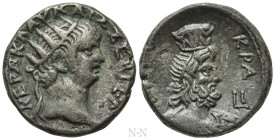 EGYPT. Alexandria. Nero (54-68). BI Tetradrachm. Dated RY 10 (AD 63/4)